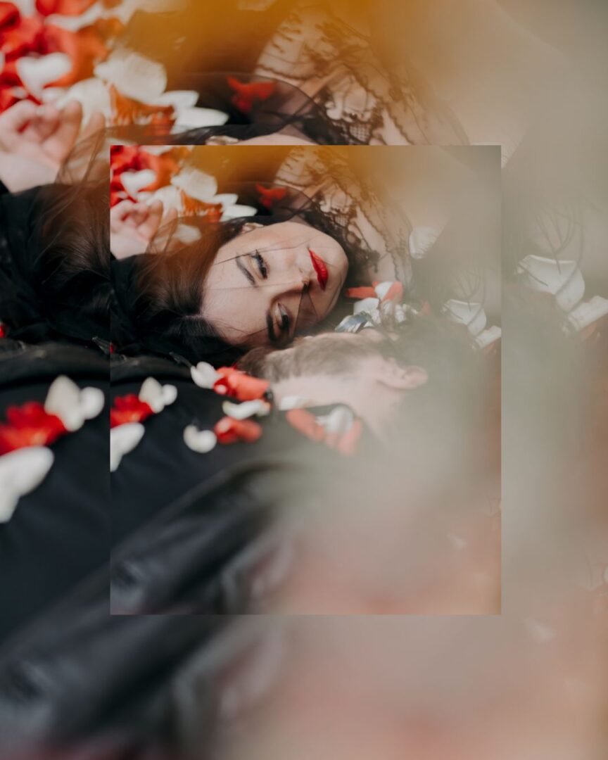 Inspiration Clair Obscure pour cet photo shooting de Mariage Hugo et Maelle